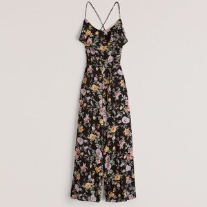 Abercrombie & Fitch Floral Jumpsuit